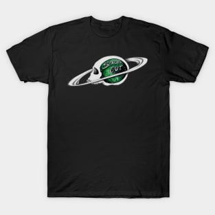 Spaced Out- Green T-Shirt